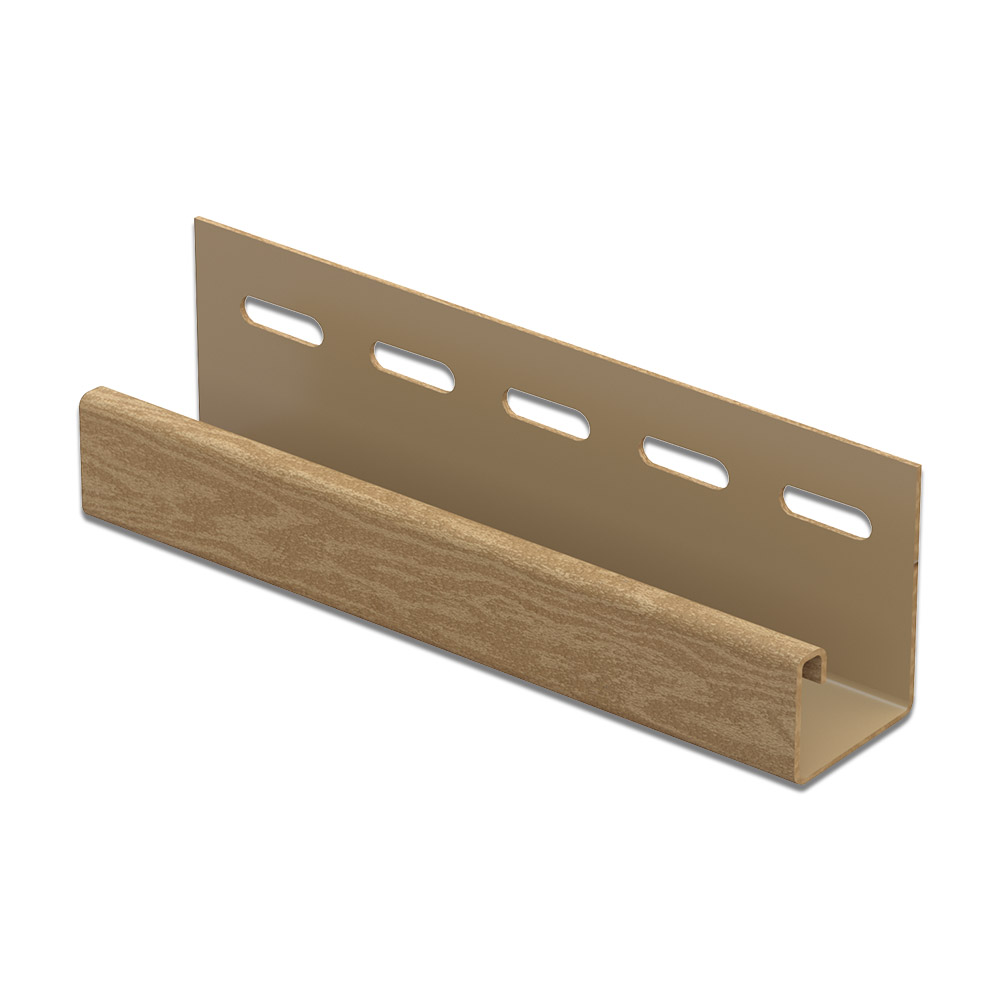 J-trim (ЮП) TimberBlock КЕДР янтарный  3 050мм J-trim (ЮП) TimberBlock КЕДР янтарный  3 050мм