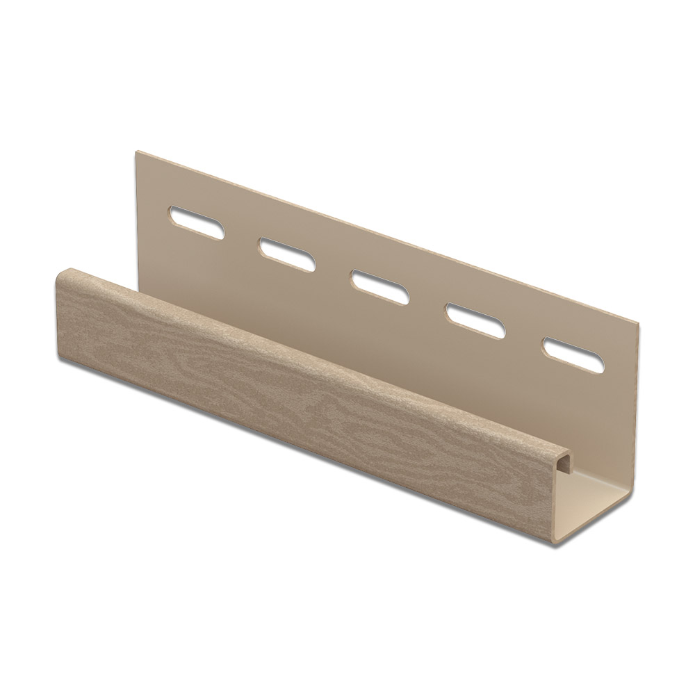 J-trim (ЮП) TimberBlock КЕДР светлый  3 000мм J-trim (ЮП) TimberBlock КЕДР светлый  3 000мм