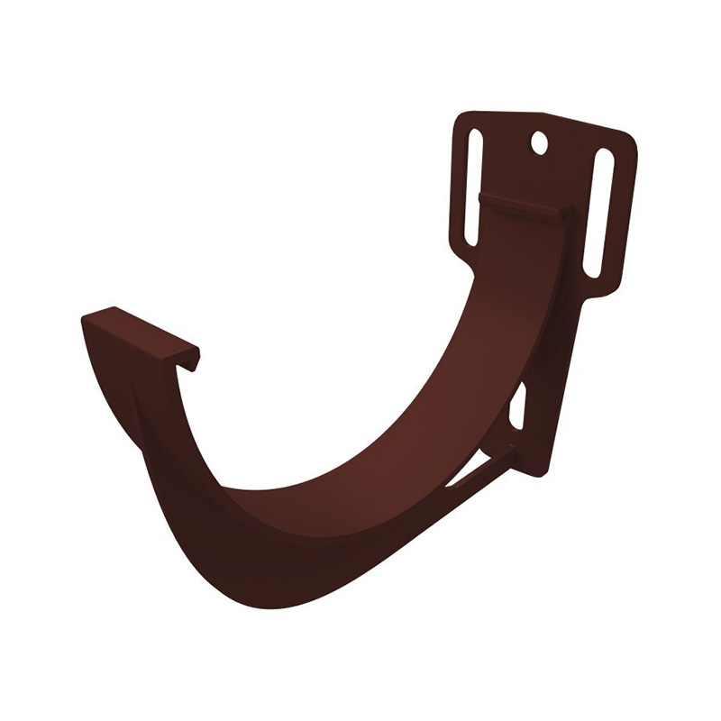 Водосточная система ПВХ (GL) "Классика" Кронштейн желоба ПВХ Шоколадный Водосточная система ПВХ (GL) "Классика" Кронштейн желоба ПВХ Шоколадный