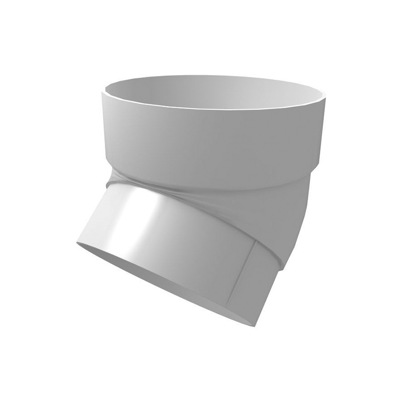 Водосточная система ПВХ (GL) "Классика" Колено Трубы 45 град. Белое Водосточная система ПВХ (GL) "Классика" Колено Трубы 45 град. Белое