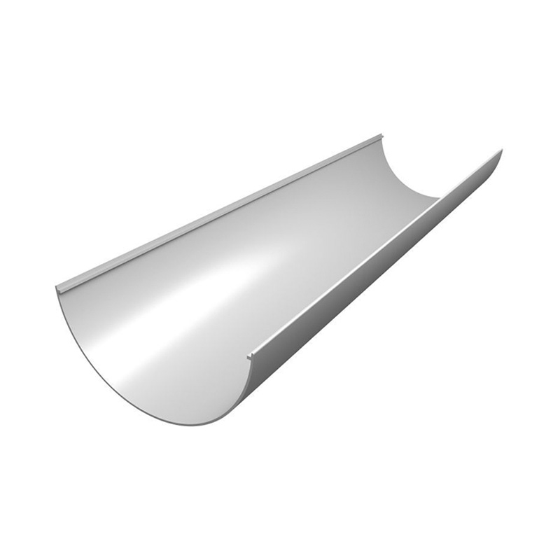 Водосточная система ПВХ (GL) "Классика" Желоб Белый d -120 3000 мм Водосточная система ПВХ (GL) "Классика" Желоб Белый d -120 3000 мм