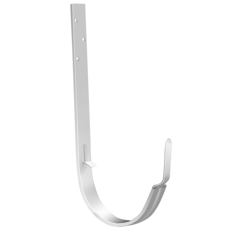 Водосточная система ПВХ (GL) "Классика" Кронштейн желоба МЕТАЛЛИЧЕСКИЙ  Белый Водосточная система ПВХ (GL) "Классика" Кронштейн желоба МЕТАЛЛИЧЕСКИЙ  Белый