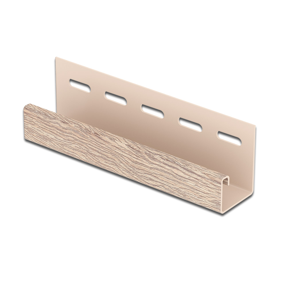 J-trim (ЮП) ХОКЛА Лиственница светлая 3050 мм J-trim (ЮП) ХОКЛА Лиственница светлая 3050 мм