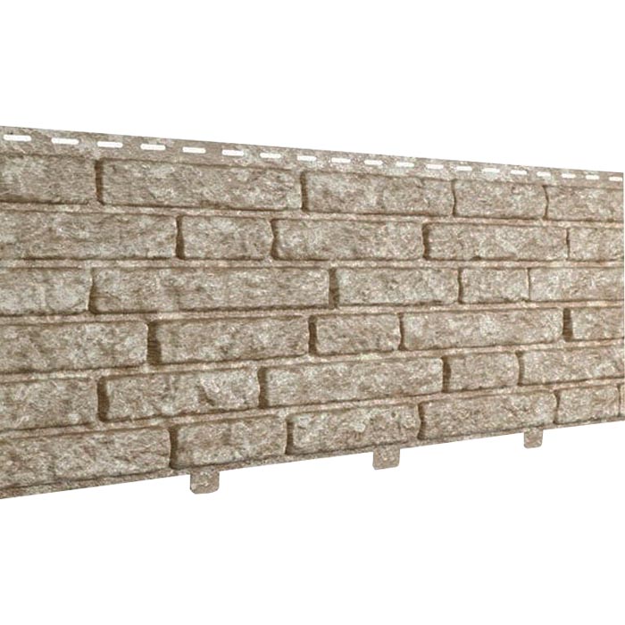 Фасадная панель КВАРЦИТ Двойной замок (ЮП) "Стоун-Хаус" светло-бежевый 2000*250 мм Фасадная панель КВАРЦИТ Двойной замок (ЮП) "Стоун-Хаус" светло-бежевый 2000*250 мм