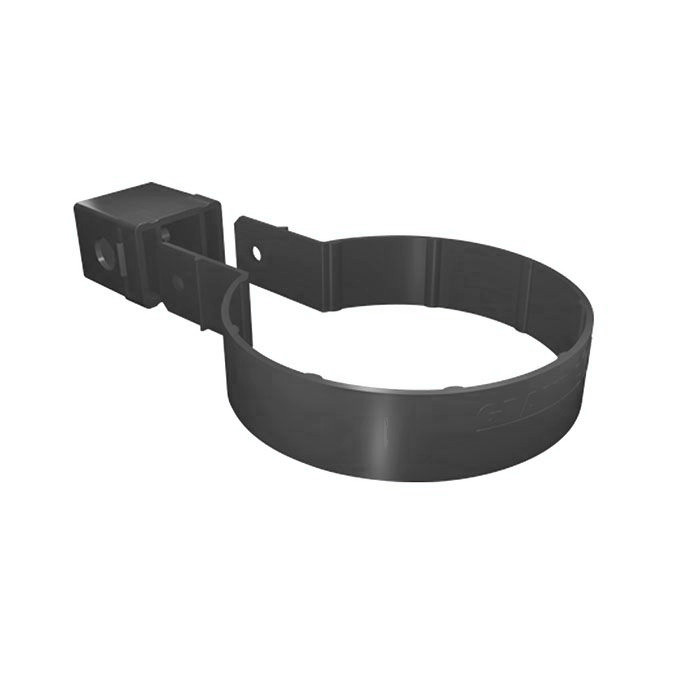 Водосточная система ПВХ (GL) "Классика" Хомут трубы ПВХ «Kliker» Графит Водосточная система ПВХ (GL) "Классика" Хомут трубы ПВХ «Kliker» Графит