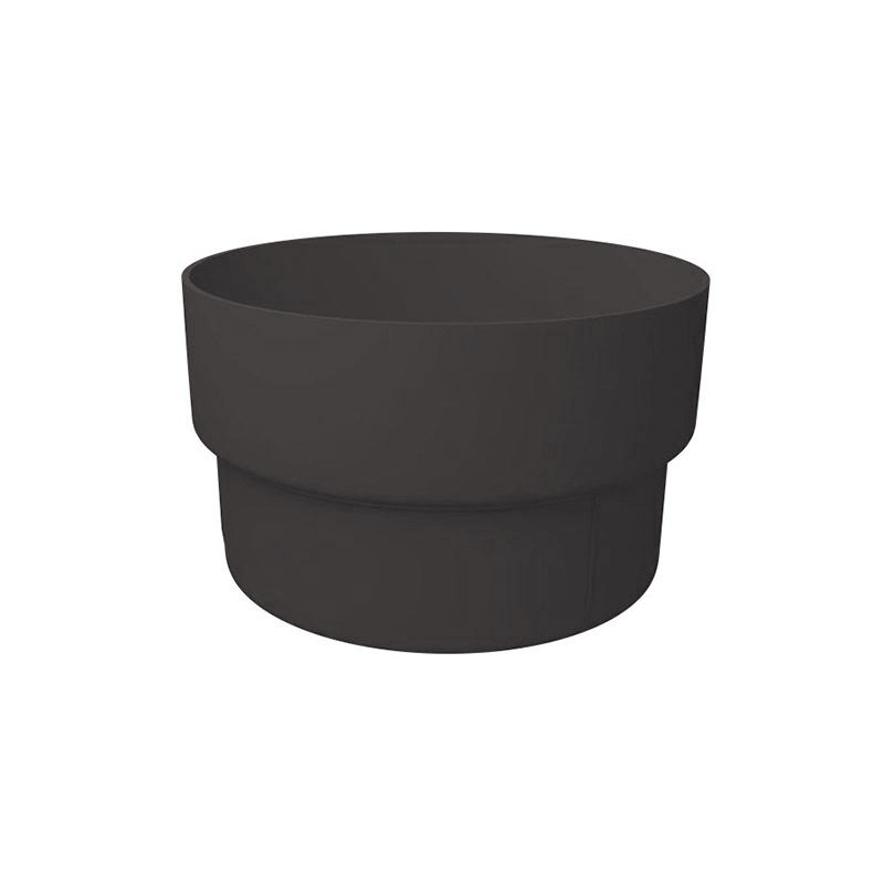 Водосточная система ПВХ (GL) "Классика" Муфта трубы Графит Водосточная система ПВХ (GL) "Классика" Муфта трубы Графит