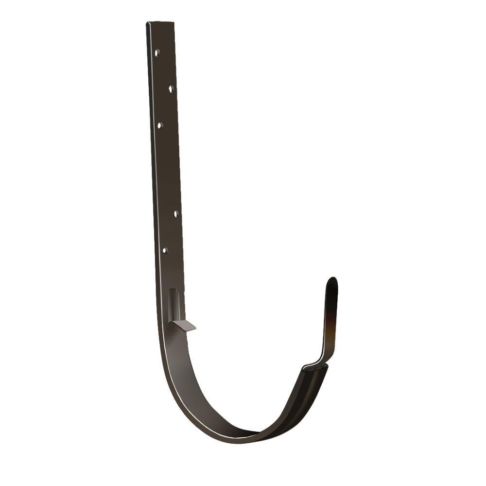 Водосточная система ПВХ (GL) "Дизайн" 135мм Кронштейн желоба МЕТАЛЛИЧЕСКИЙ  Коричневый Водосточная система ПВХ (GL) "Дизайн" 135мм Кронштейн желоба МЕТАЛЛИЧЕСКИЙ  Коричневый