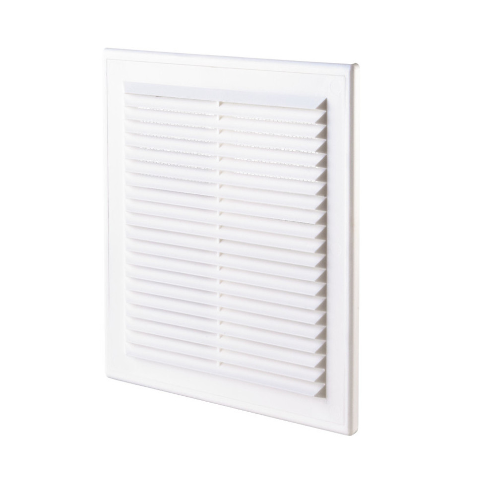 Вентиляционная решетка ПВХ "Seria1" (2518) Белая 250*180 мм Вентиляционная решетка ПВХ "Seria1" (2518) Белая 250*180 мм