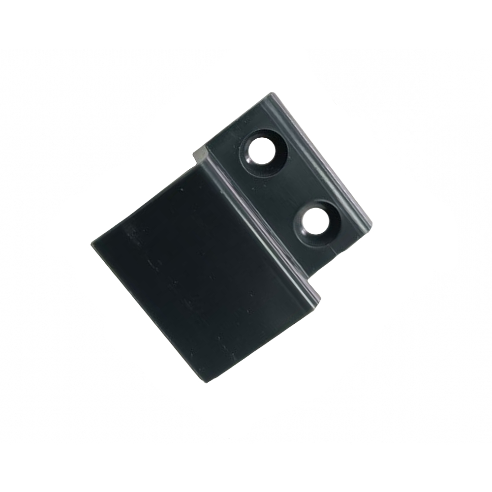 Кронштейн ПВХ 7мм д/МС верх. длинный Антрацит Кронштейн ПВХ 7мм д/МС верх. длинный Антрацит