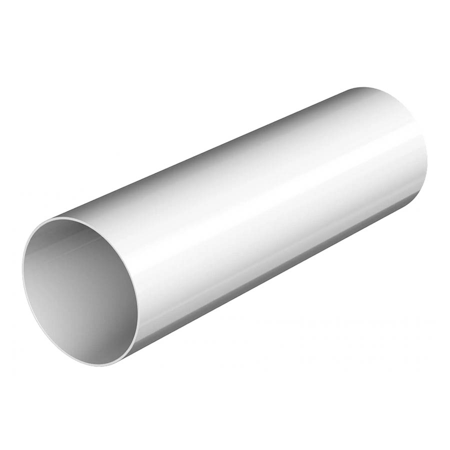 Водосточная система ПВХ (ТН) "Оптима" Труба водосточная Белая (d=80 мм) 3000 мм Водосточная система ПВХ (ТН) "Оптима" Труба водосточная Белая (d=80 мм) 3000 мм