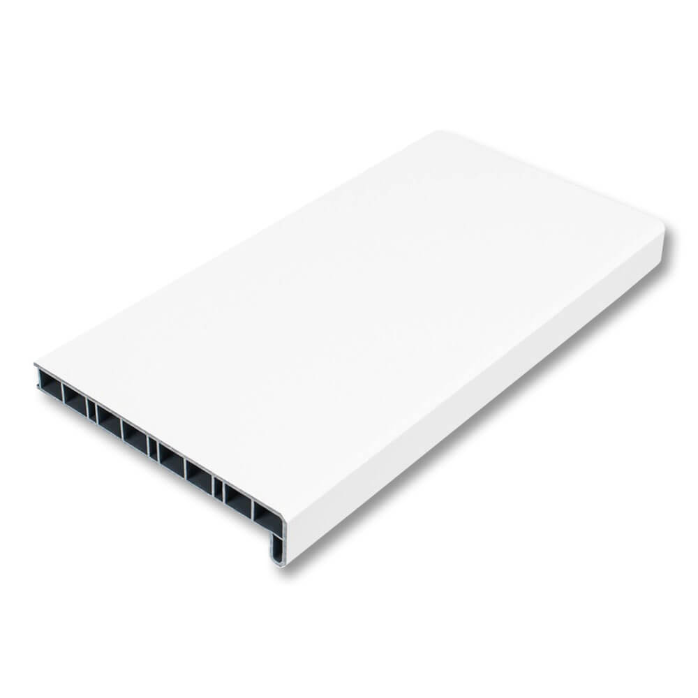 Подоконник ПВХ (Витраж) Design Белый 100 мм Подоконник ПВХ (Витраж) Design Белый 100 мм