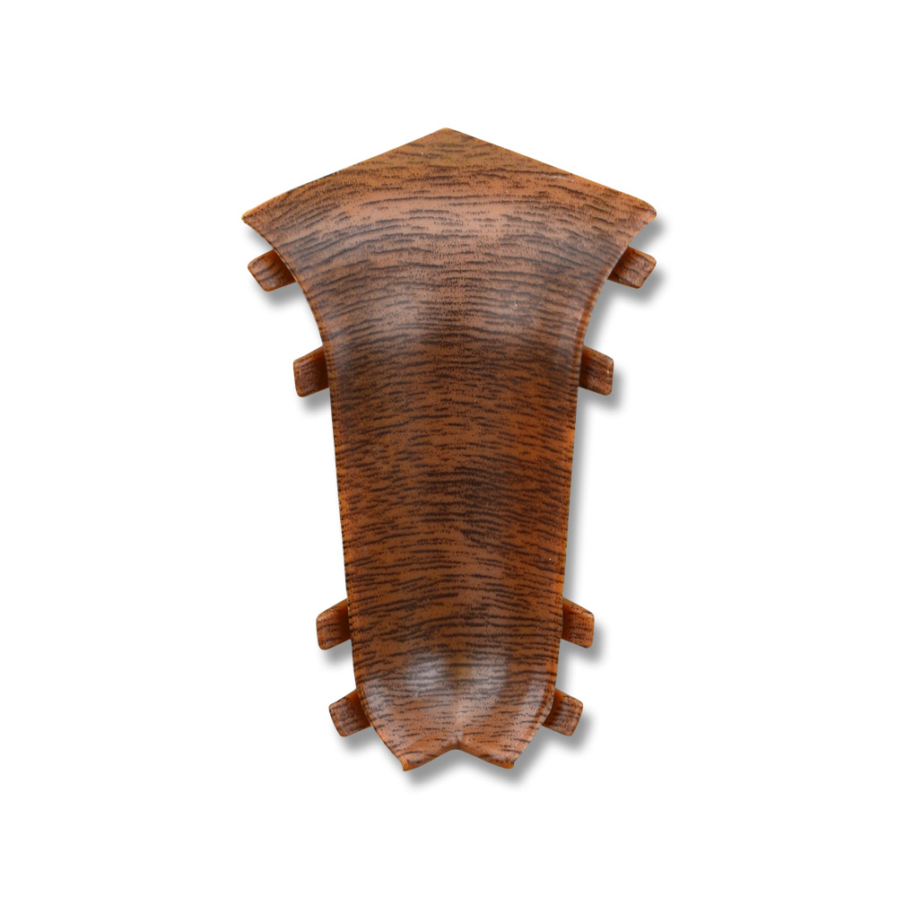 Угол внутренний ПВХ (Идеал Комфорт) 292 Орех миланский Угол внутренний ПВХ (Идеал Комфорт) 292 Орех миланский