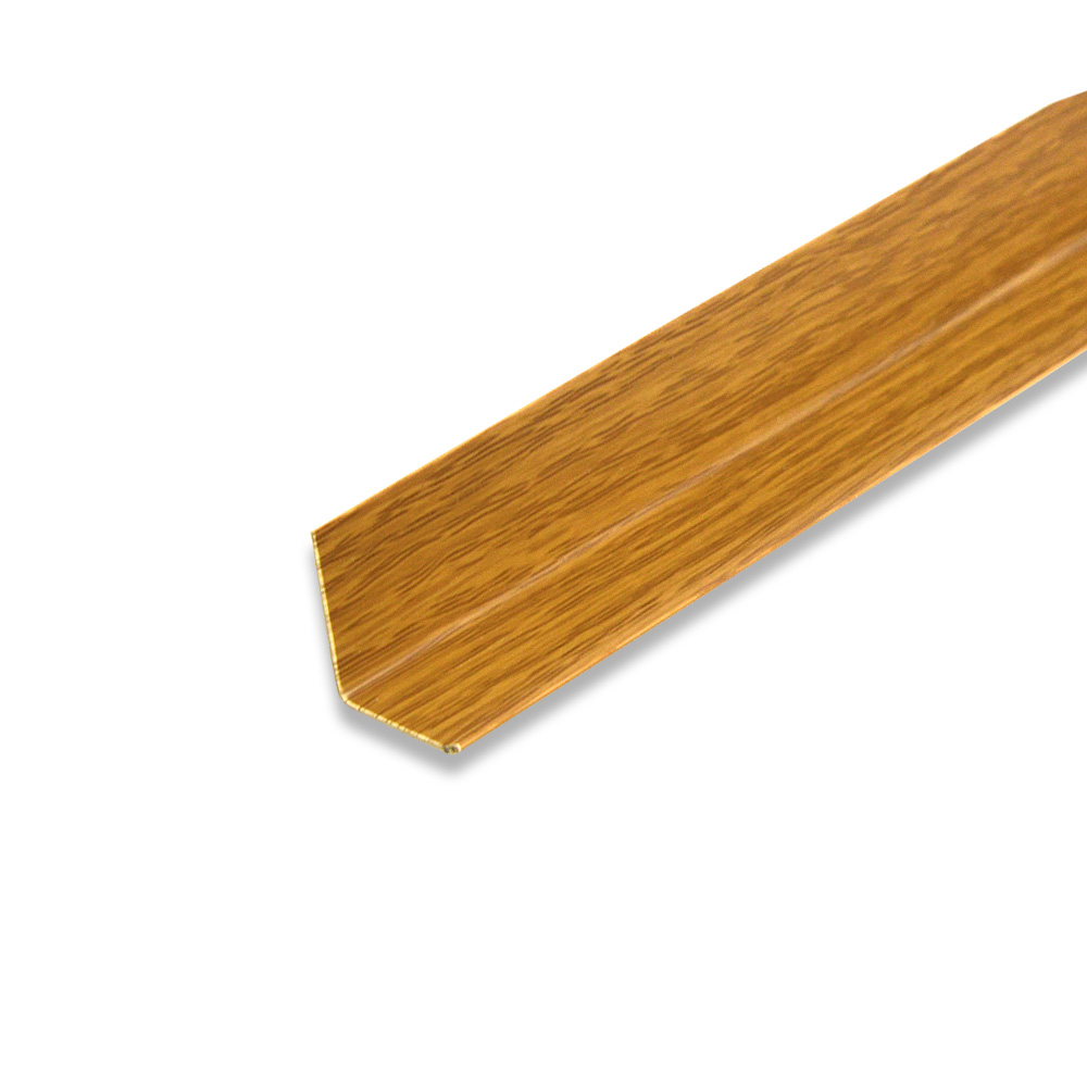 Угол ПВХ (IDEAL), 217 Дуб темный 15*15*2700 мм У15 Угол ПВХ (IDEAL), 217 Дуб темный 15*15*2700 мм У15