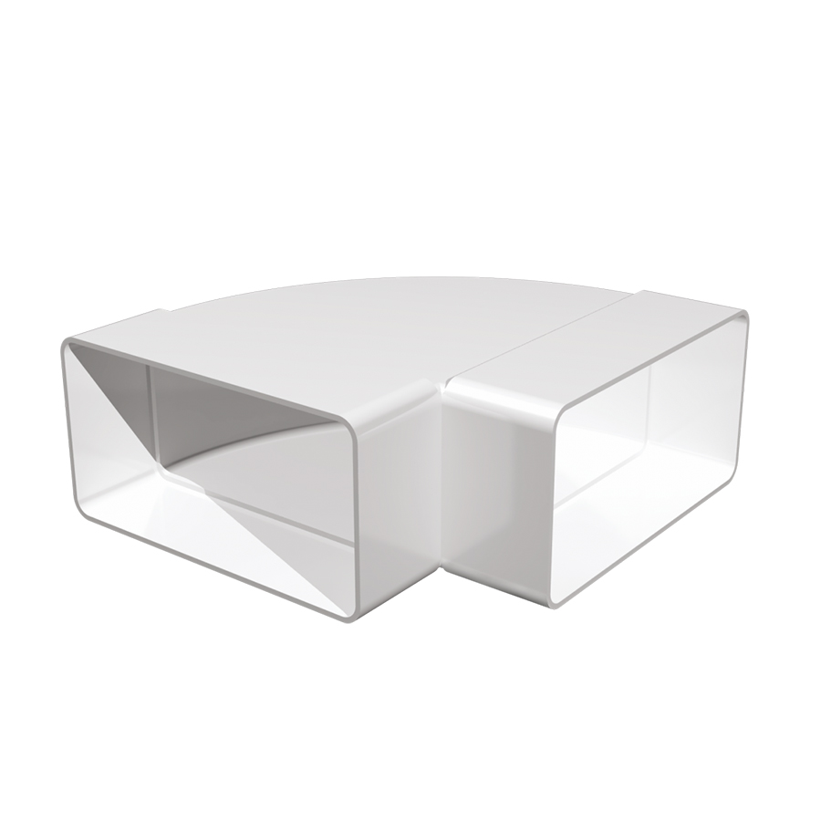 Колено горизонтальное "Эра" 120*60 мм (612КГП) Колено горизонтальное "Эра" 120*60 мм (612КГП)