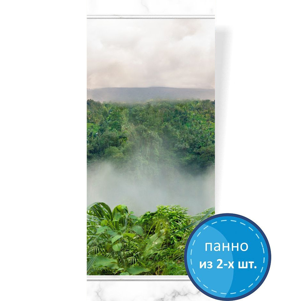 Пластиковая Панель ПВХ "ПанДА" (8 мм) 06240 "Тайны природы" 250*2700 мм (фон из 2 шт.)