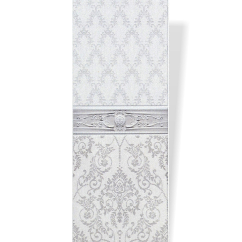 Пластиковая Панель ПВХ "ПанДА" (8 мм) 03710 "Дамасский узор" 250*2700 мм (фон)