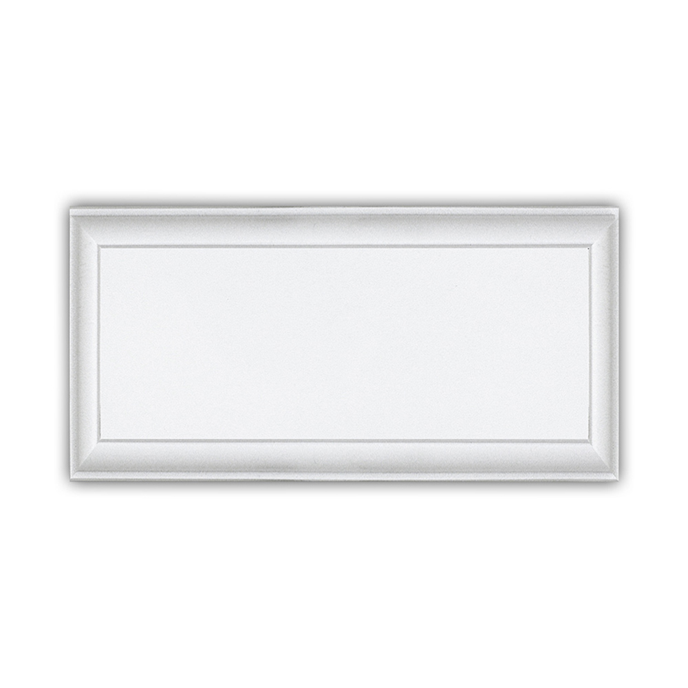 Отделочный элемент № 1 Белоснежный 250 мм*130 мм