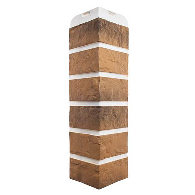 Угол внешний (АП) "КИРПИЧ РИЖСКИЙ" (03) мм 440*110 мм