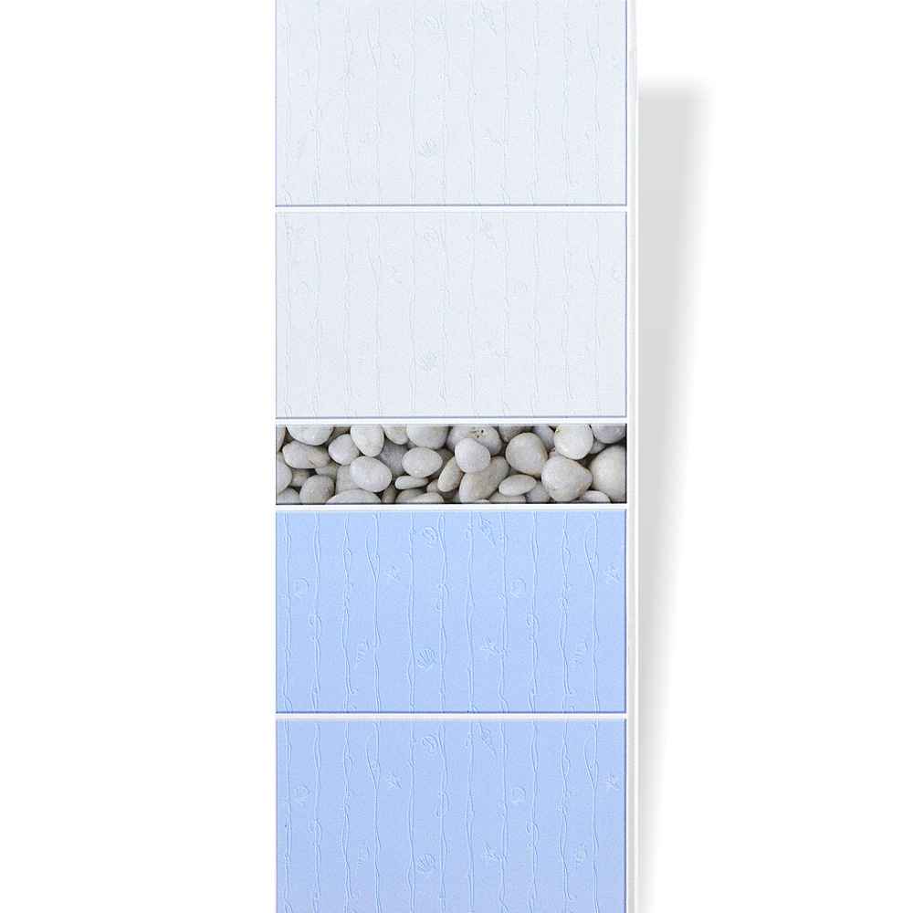 Пластиковая Панель ПВХ "Акватон" (9 мм) "NOVITA" Море (Вояж/Фиджи/Ракушки) 250*2700 мм (фон)