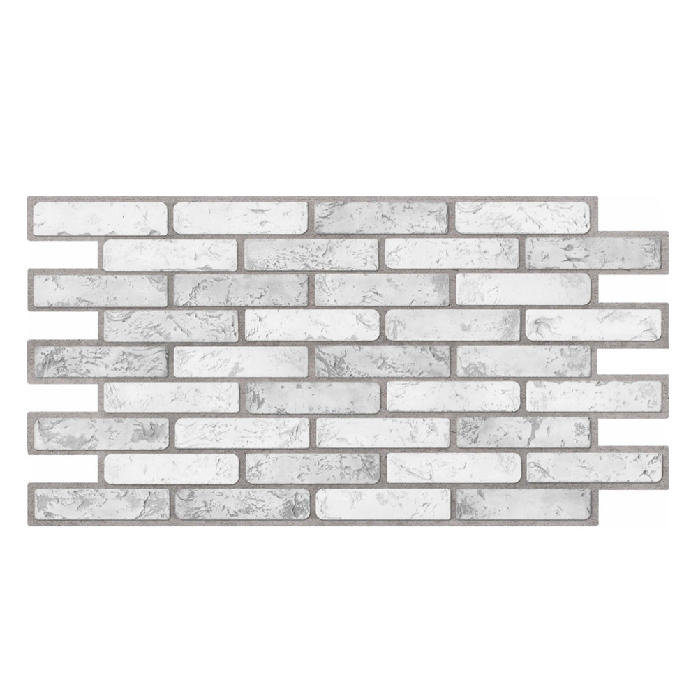 Пластиковая Листовая панель ПВХ "GRACE" Кирпич Светлый  971*502*0,3 мм