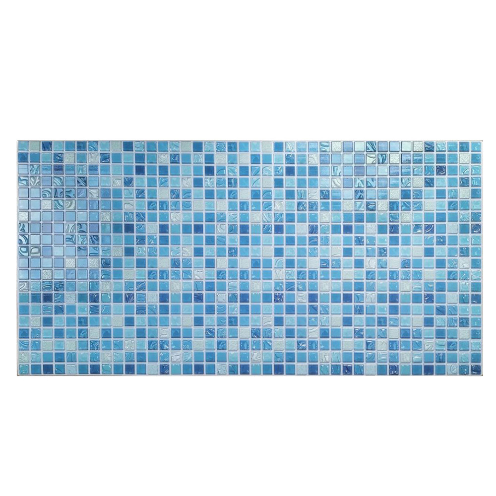 Пластиковая Листовая панель ПВХ "GRACE" Мозаика Лазурь 960*480*0,3 мм