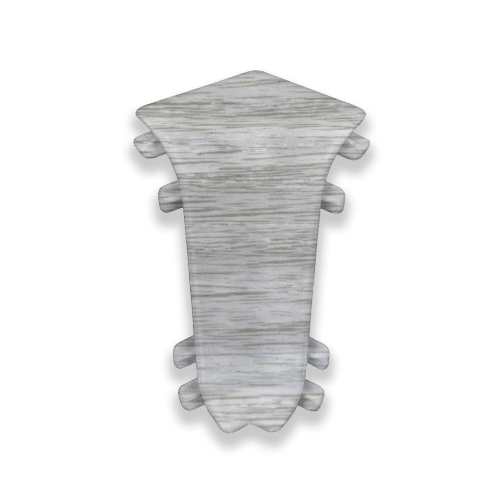 Угол внутренний ПВХ (Идеал КЛАССИК) 55мм 253 Ясень серый