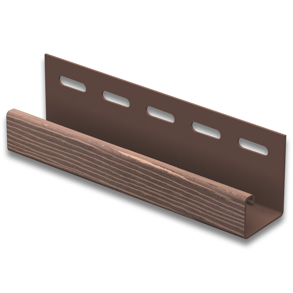 J-trim (ЮП) TimberBlock Дуб морёный 3 000мм