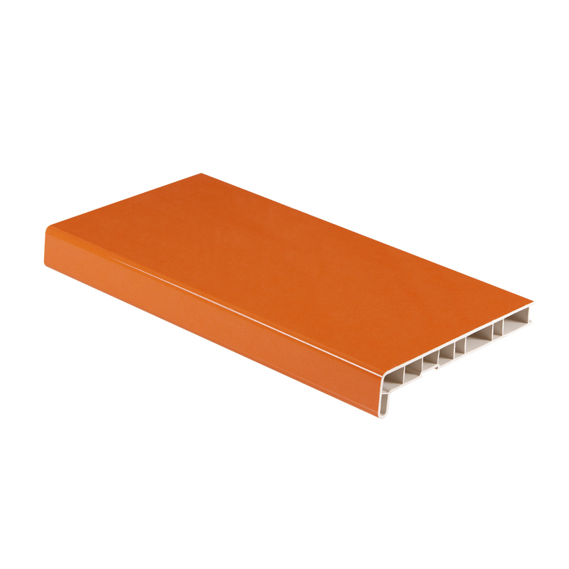 Подоконник ПВХ (Кристаллит) Elesgo Оранж глянец 300 мм