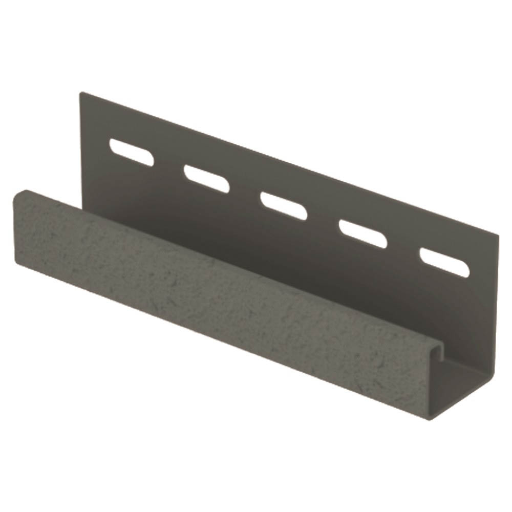 J-trim (ЮП) Стоун Хаус "S-Lock Клинкер НОРДИК" Пепел 3 000 мм