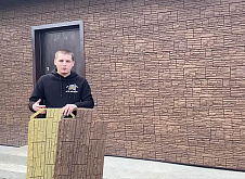 Отделка фасадов под камень